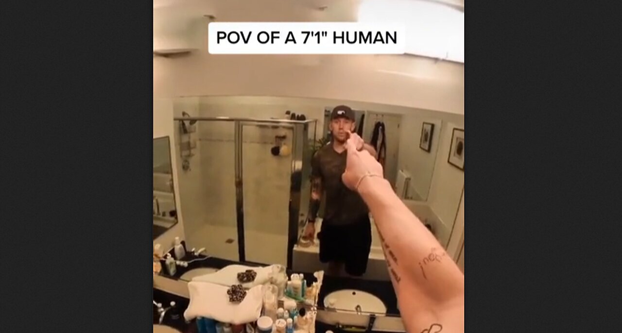 POV From A Height of Seven Foot One Inch