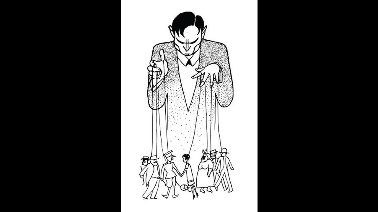 A "puppet master" is setting things up for the satanic rule on earth.
