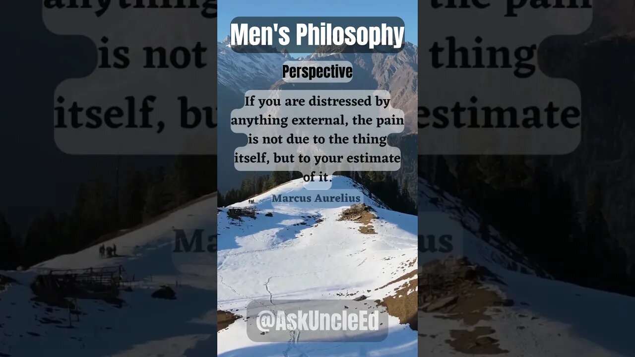 Men's Philosophy : Perspective