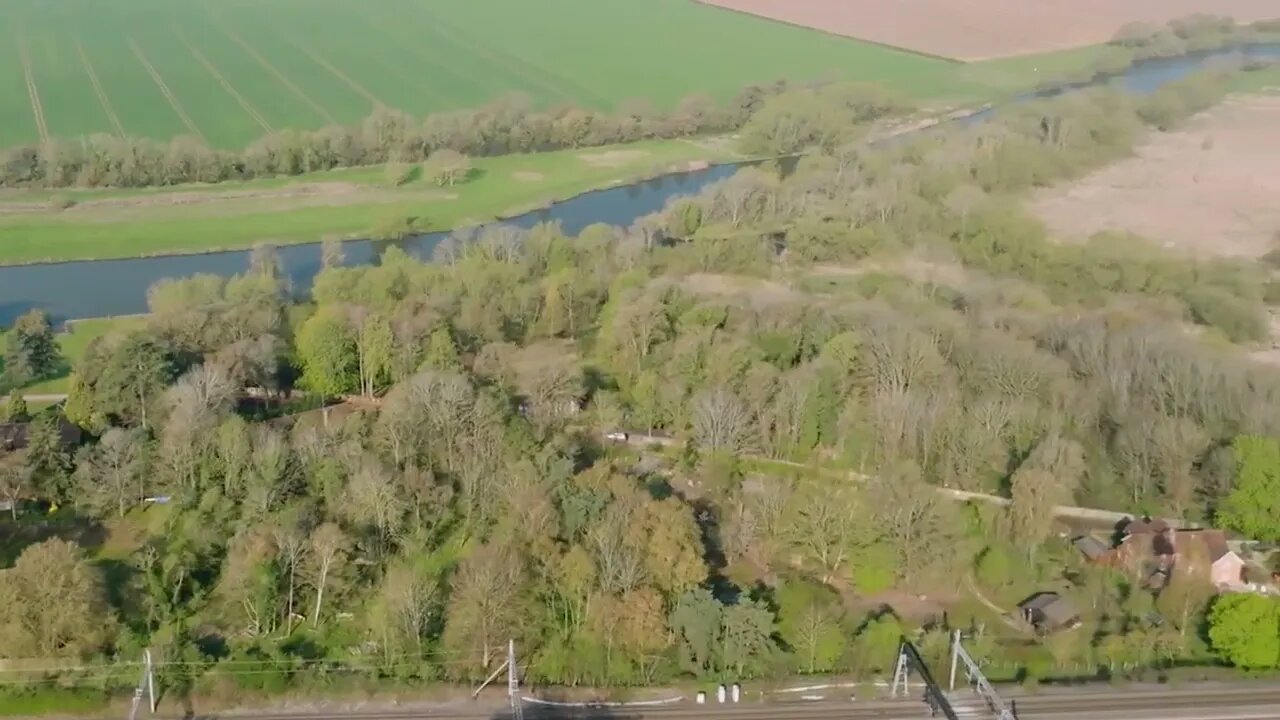 Withymead Nature Reserve from the East