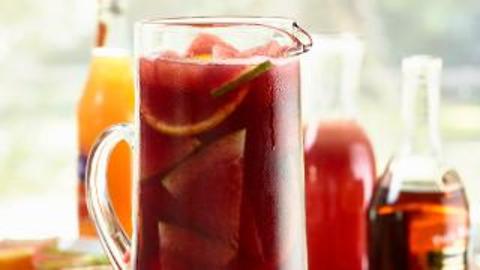 Watermelon Pomegranate Sangria