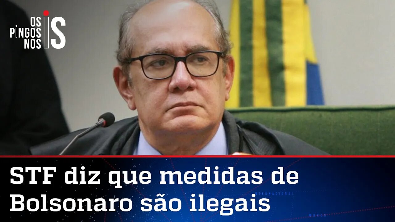 Gilmar Mendes atende governo e suspende ações contra decreto de armas