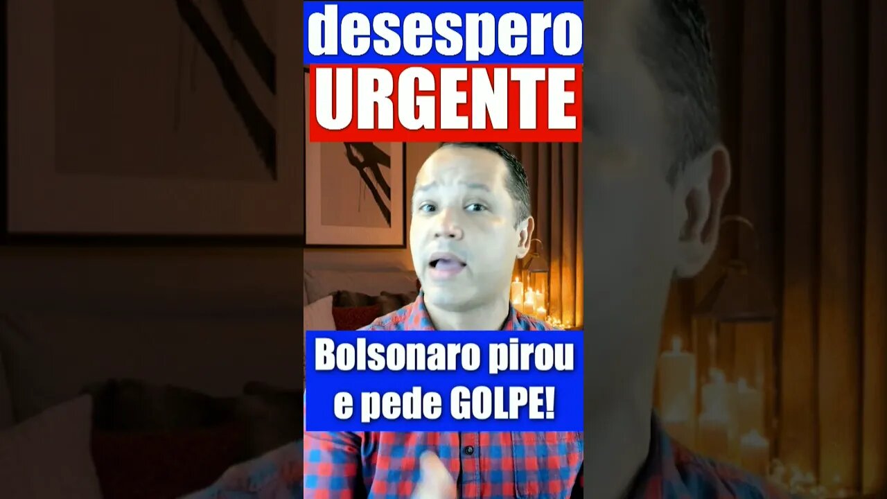 Bolsonaro surtou e pede GOLPE na justiça!