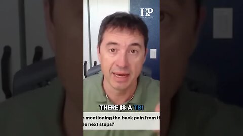 Connecting a Head Injury To Back Pain