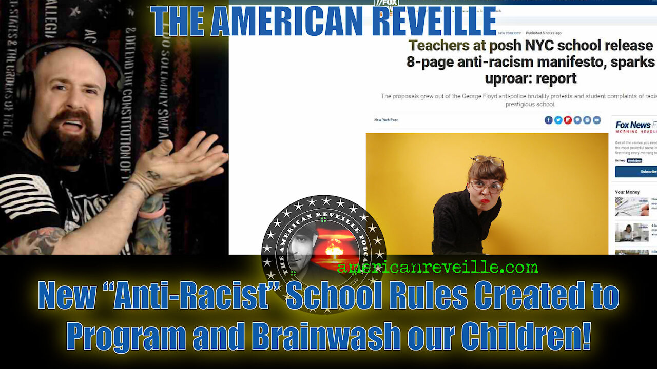 New "Anti Racist" School Rules Created to Program and Brainwash Our Children!