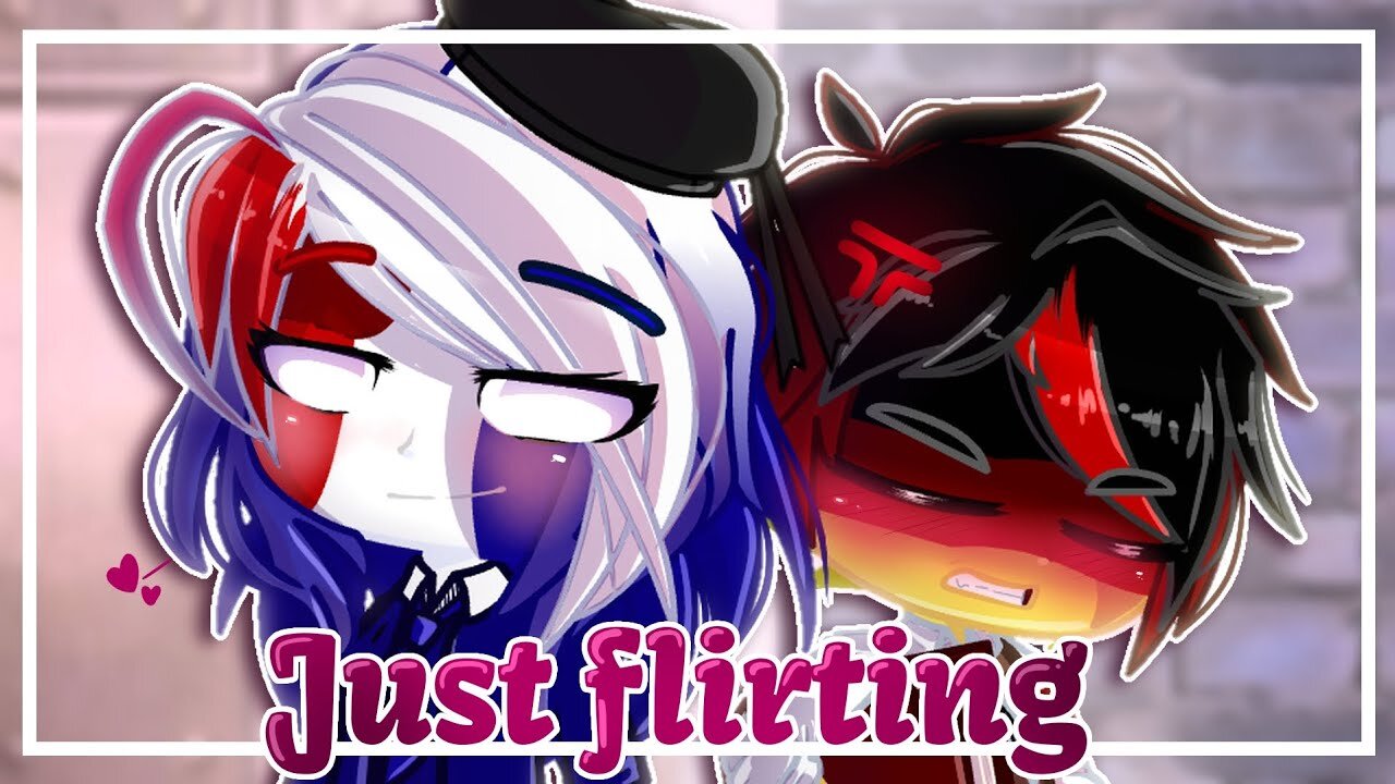 CountryHumans Just Flirting || CountryHumans || Gacha Club