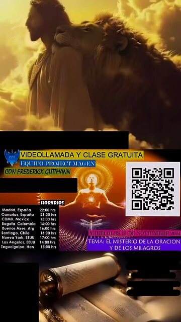 “EL MISTERIOS DE LA ORACIÓN & DE LOS MILAGROS”