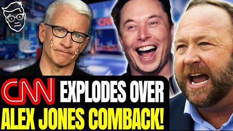 CNN Has OnAir PANIC ATTACK After Alex Jones is Unbanned by Elon Musk Total MELTDOWN