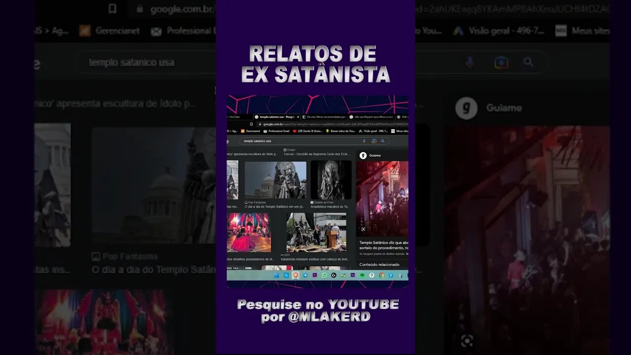 Relatos de um ex satanista parte09 #fimdostempos😱😱 #fatoscuriosos #revelação #shortsvideo