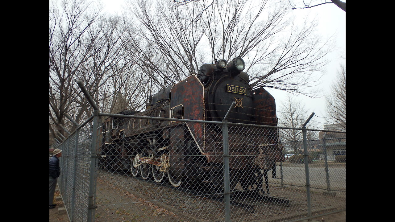 Rusty old Steam locomotive