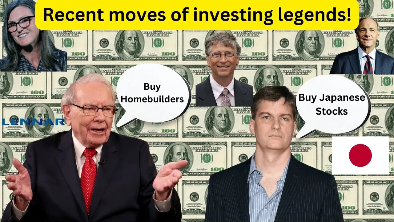 These investing legends are making MAJOR stock moves!