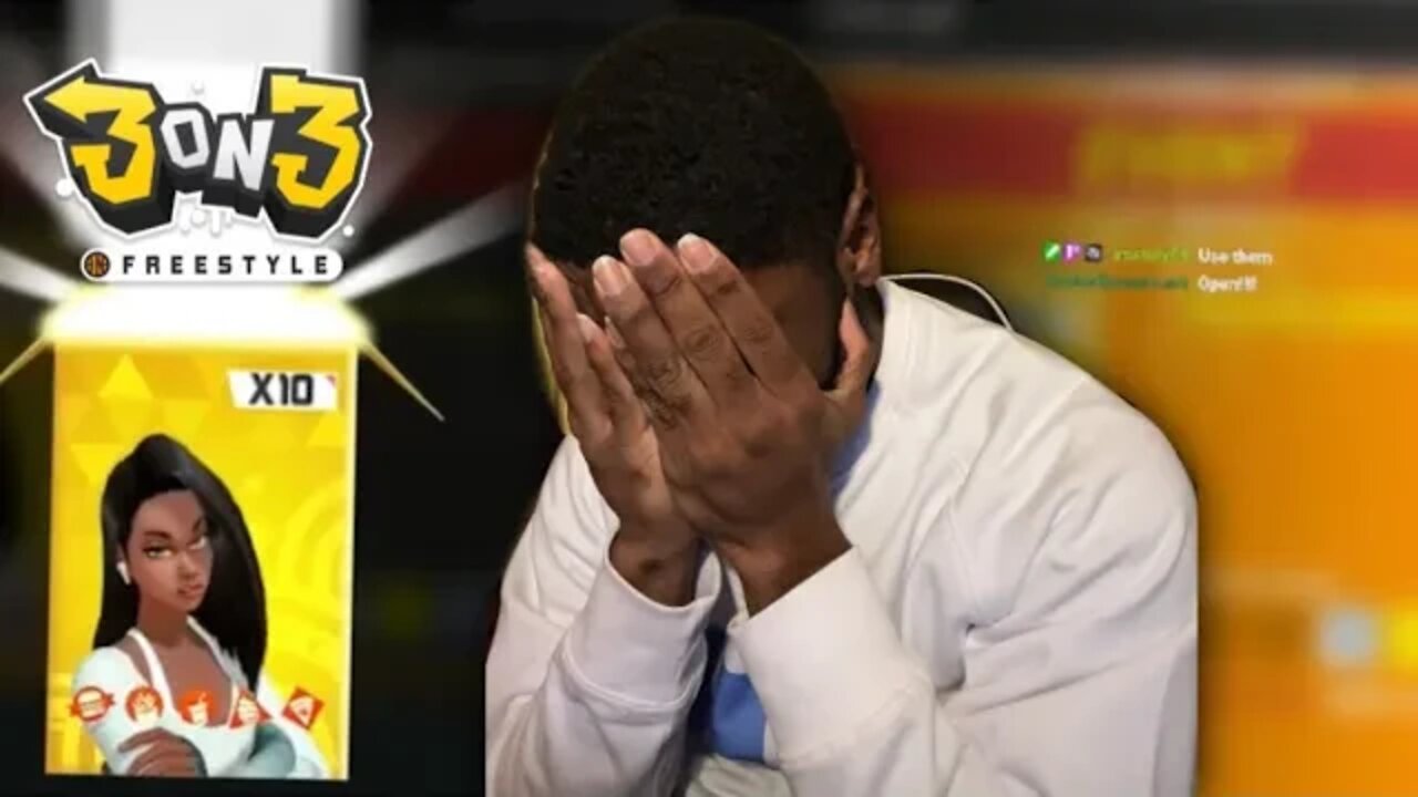 3ON3 FREESTYLE NADIA AND OX QUEEN CARD PACK OPENING!