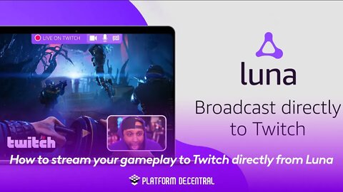 How to stream your gameplay to Twitch directly from Amazon Luna