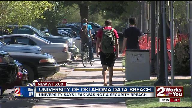 Breach of current and former OU students' data