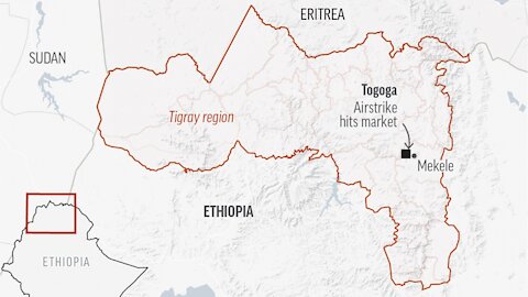 Witnesses Say Airstrike In Ethiopia's Tigray Kills Dozens