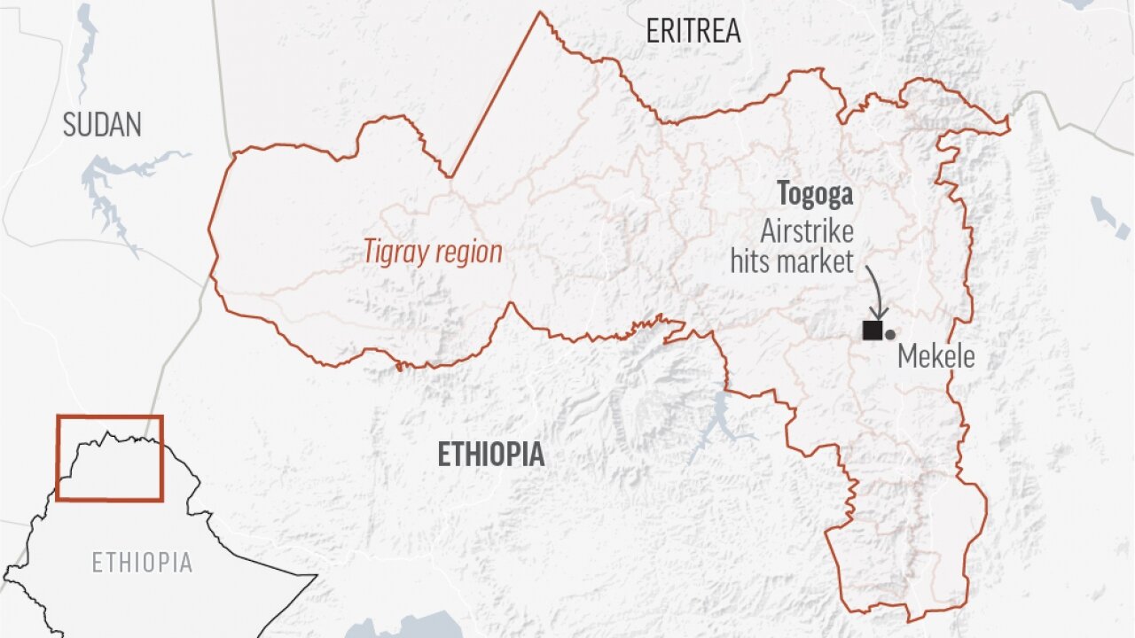 Witnesses Say Airstrike In Ethiopia's Tigray Kills Dozens