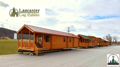 Lancaster Log Cabins Park Model Walkthtough