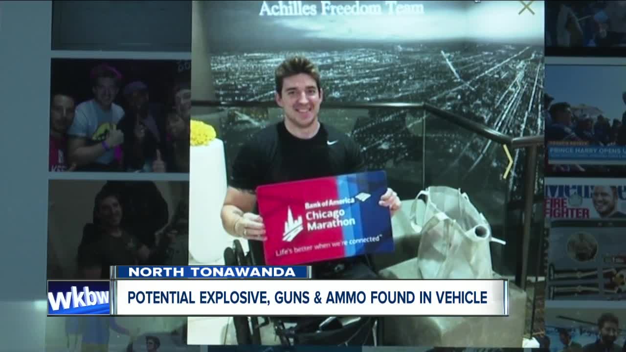 Potential explosive, guns & ammo found in vehicle of veteran