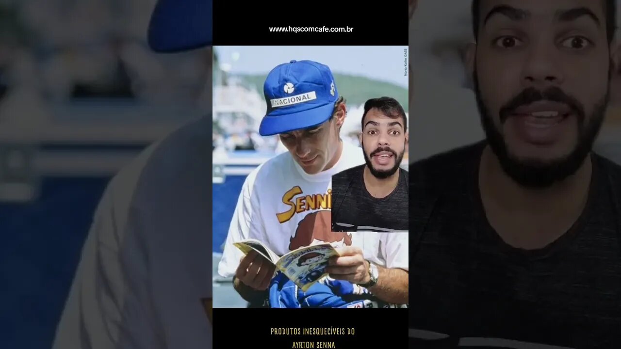Produtos inesquecíveis do Ayrton Senna | #shorts