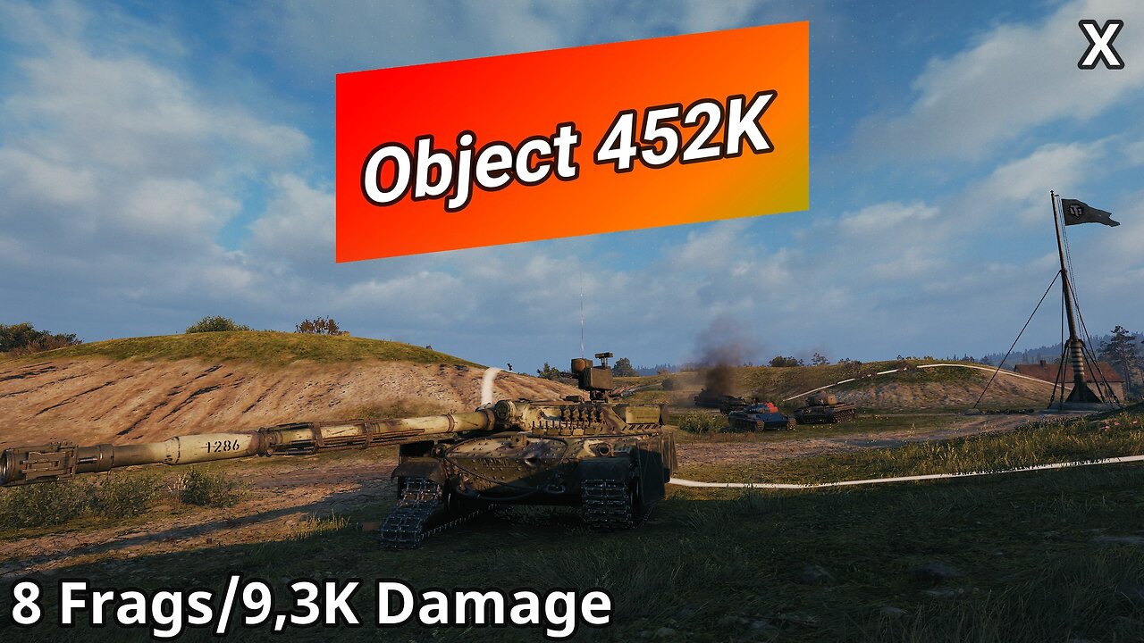 Object 452K (8 Frags/9,3K Damage) | World of Tanks