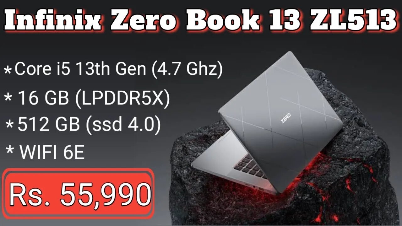 Infinix Zero Book 13 ZL513 Specification