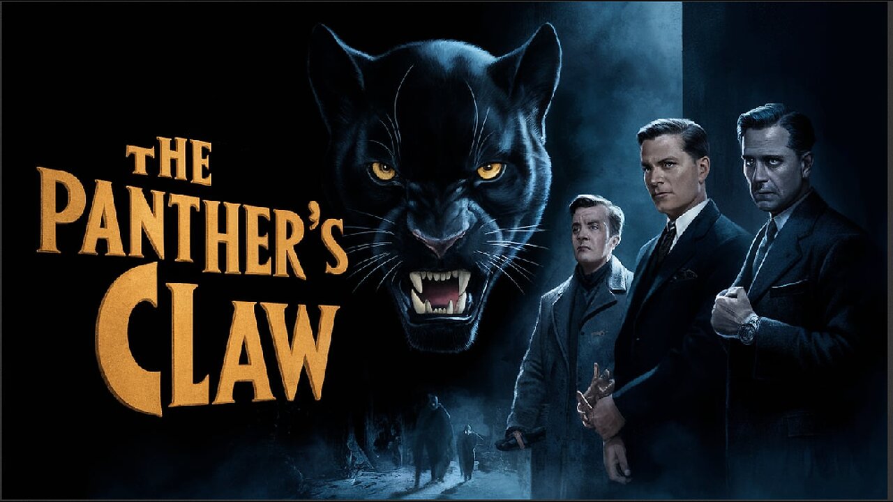 THE PANTHER'S CLAW (1942) Sidney Blackmer, Rick Vallin & Byron Foulger | Crime, Mystery | Colorized