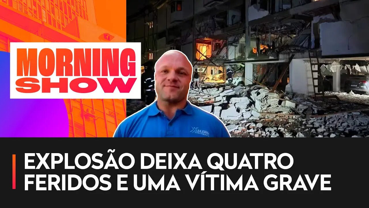 Vice-prefeito de Campos de Jordão atualiza sobre explosão em condomínio no município