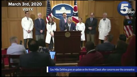 One year ago, Gov. DeWine held first COVID briefing to announce postponement of Arnold Sports Festival