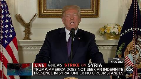 Trump retaliates, launches strike against Syria and Assad