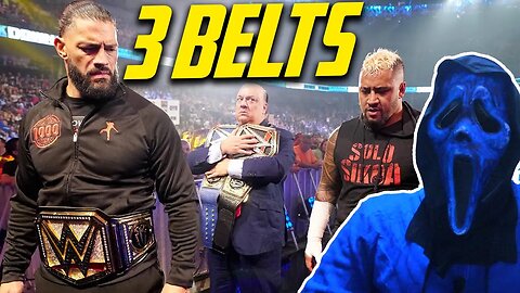 WHY DOES ROMAN REIGNS HAVE 3 BELTS? | WWE TALK