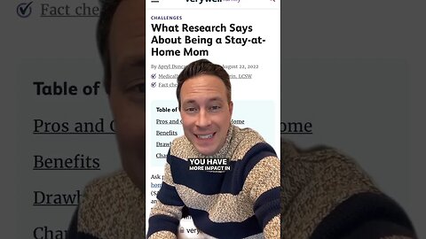 The Research is In!
