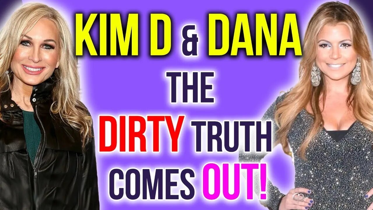 Kim D & Dana: Our Feud & the Dirty Truth Comes Out! #bravotv #rhonj #rhobh