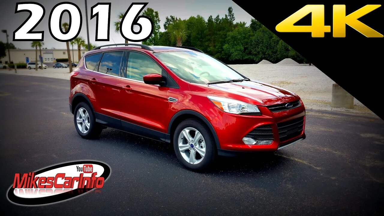 2016 Ford Escape SE - Ultimate In-Depth Look in 4k