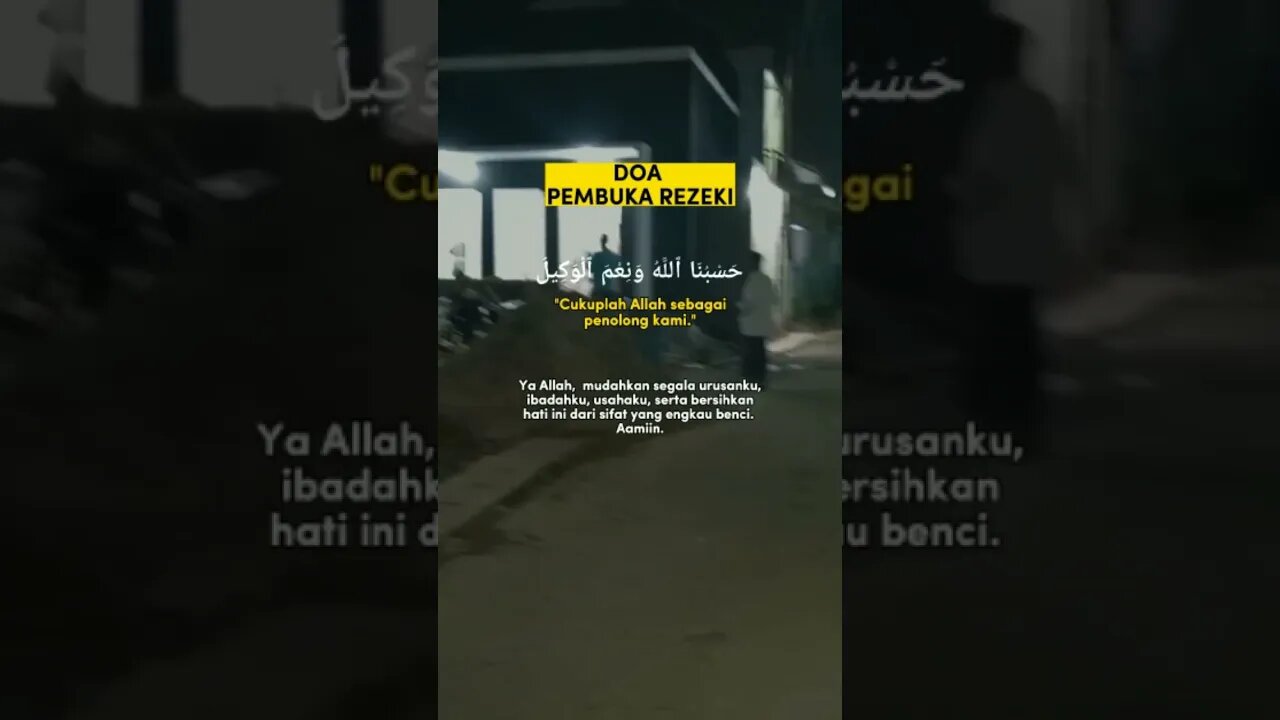 Doa Pembuka Rezeki #kajianislam #yukhijrah
