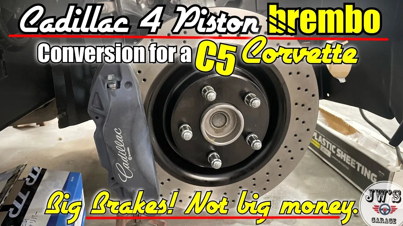 Cadillac 4 piston brembo conversion for a C5 Corvette.