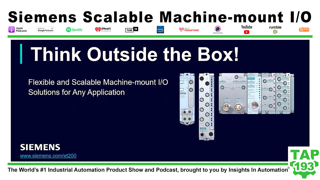 Siemens Machine-mount I/O