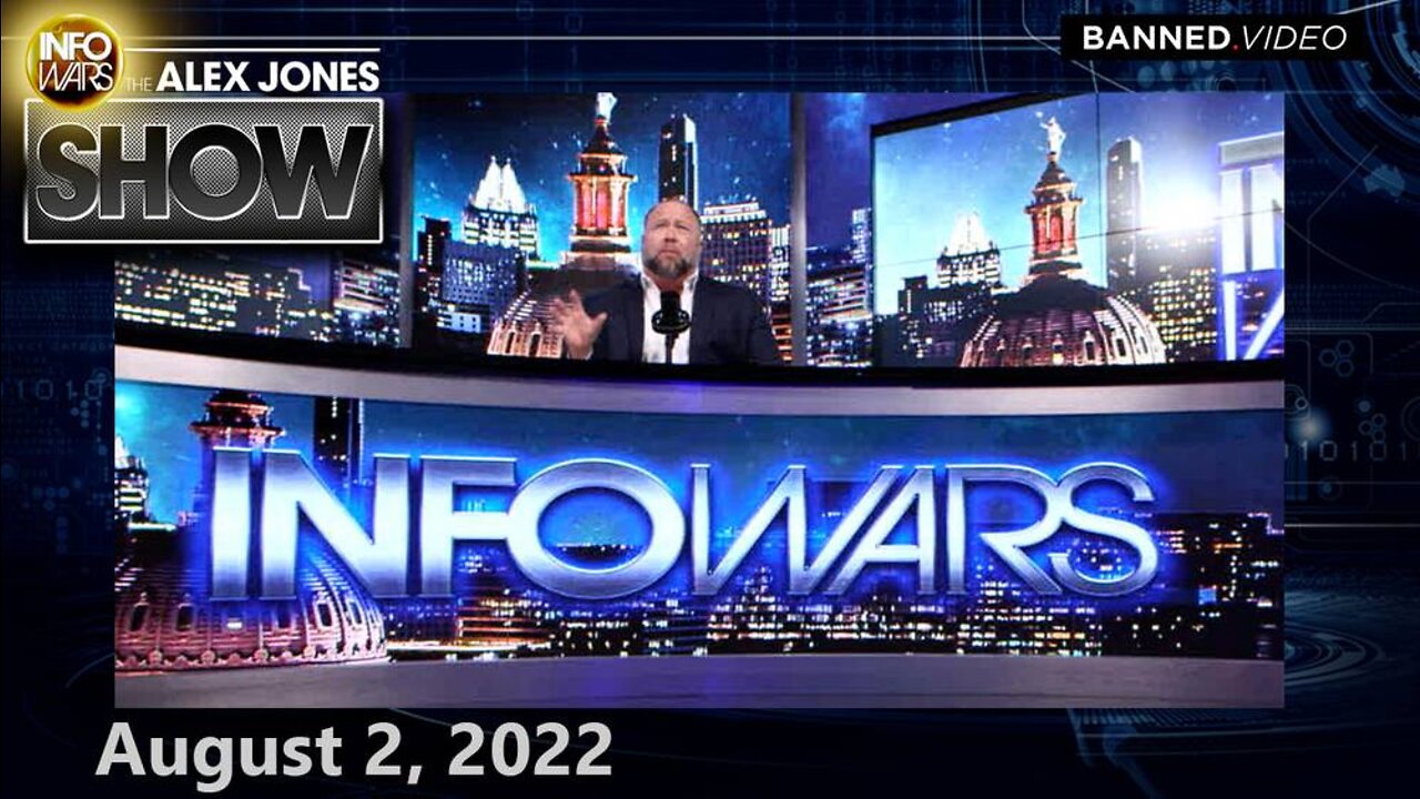 PELOSI HAS LANDED: China Vows “Targeted Military Actions” Over House Speaker’s Taiwan Visit – ALEX JONES 8/2/22