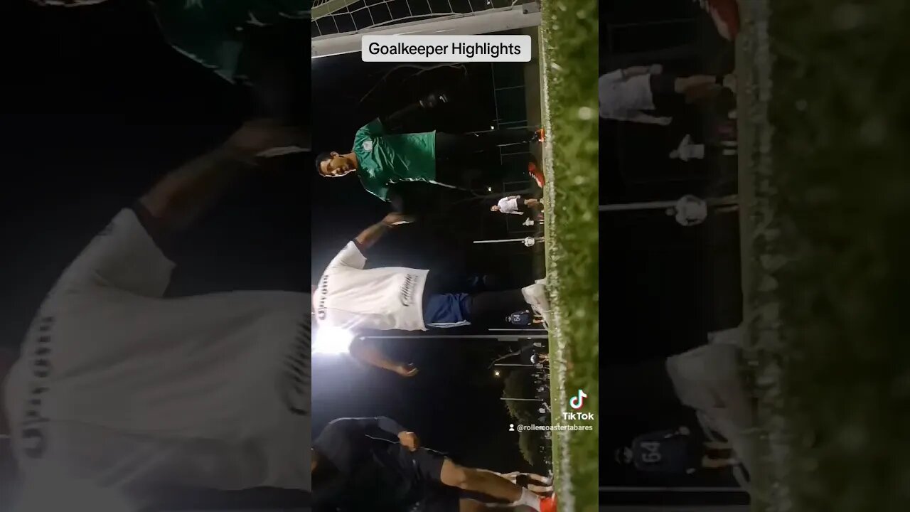 Goalkeeper reaction