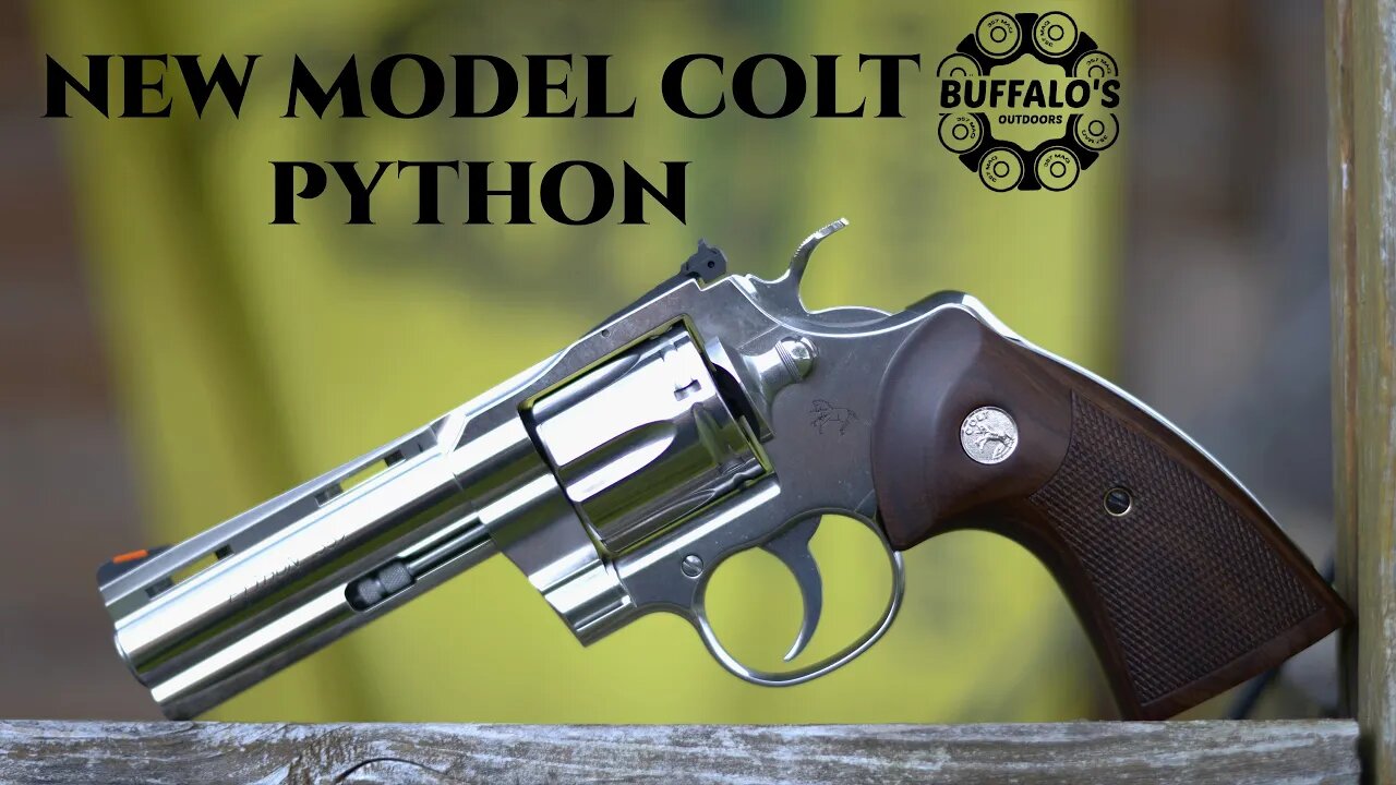 New Model COLT PYTHON .357 Magnum Revolver