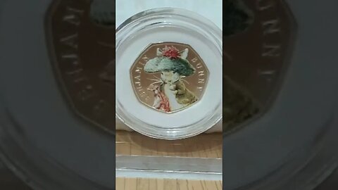 #2017 #Benjamin #Bunny #Silver #Proof #50p In #Perspex #Box @ #ChangeChecker com #coincollecting