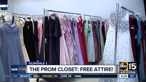 The Prom Closet is here to help you get dressed for cheap or free!