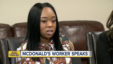 McDonald's employee speaks after being attacked by customer