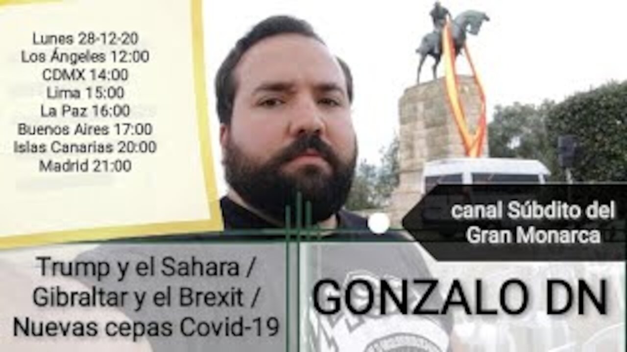 Trump y el Sahara / Brexit y Gibraltar / nuevas cepas de Covid-19 // Gonzalo DN