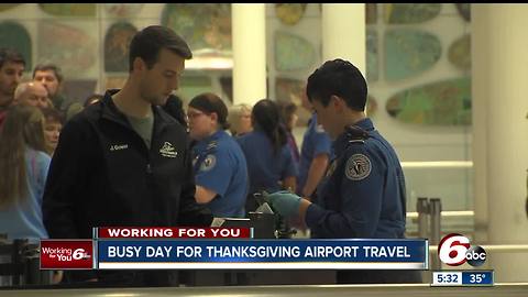 More than 14,500 people expected to travel by plane for Thanksgiving