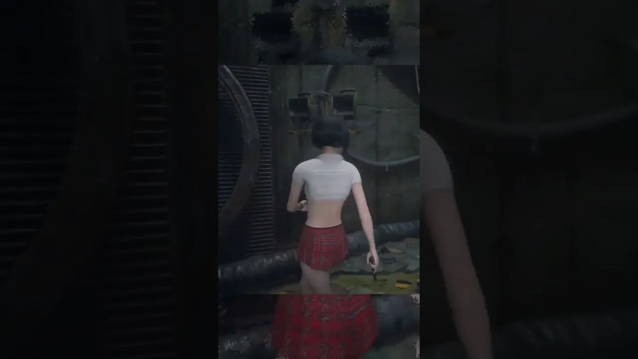 Mod ada the no party school girls | Resident Evil 3 Remake #shorts