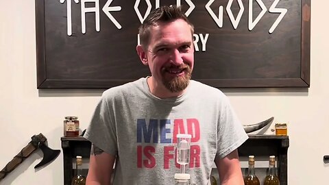 The best or worst Canjica MEAD you have ever seen from me! #mead
