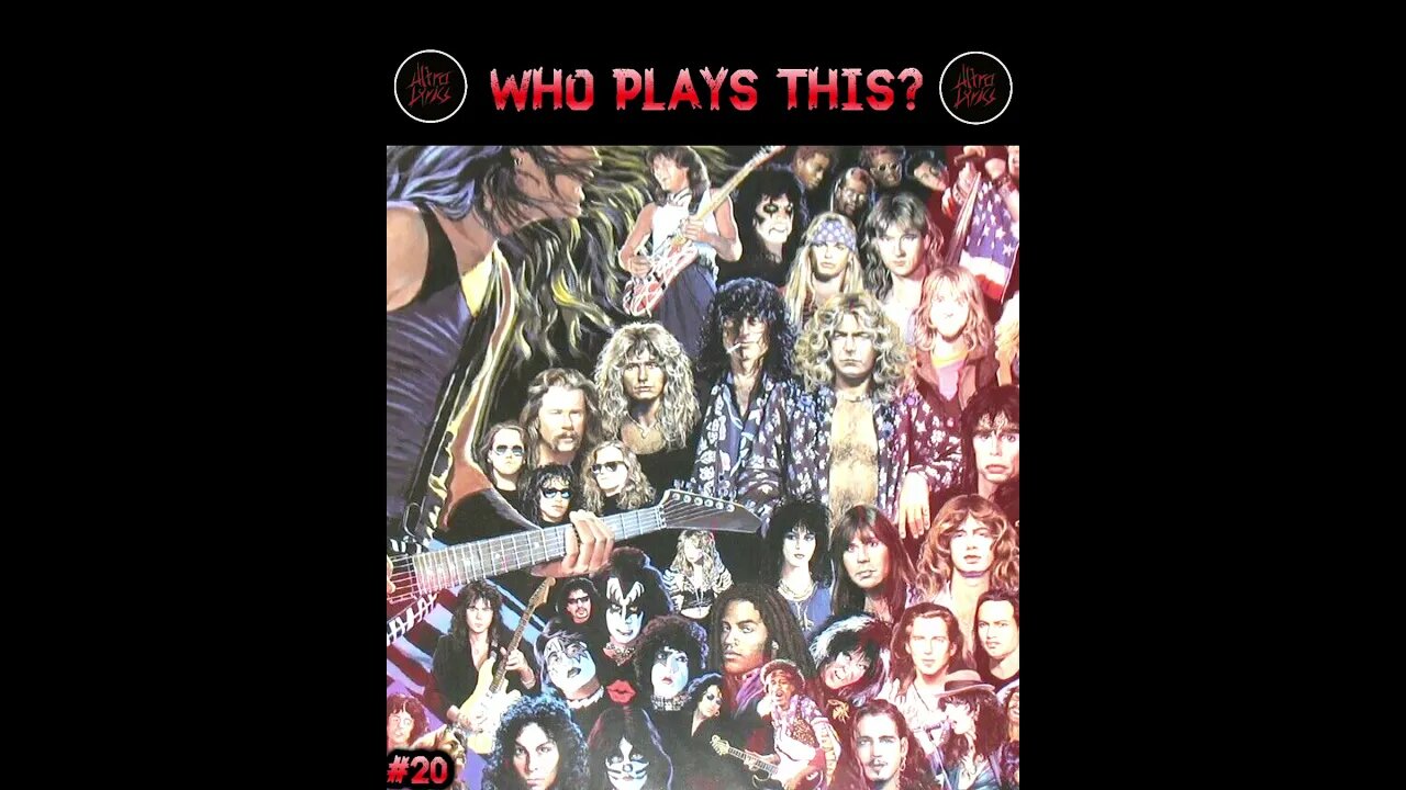 WHO PLAYS THIS? 🎤🎶🎸🥁 No. 20