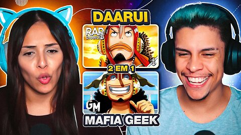 2 EM 1: DAARUI & GEEK MAFIA | USOPP - Bravo Guerreiro do Mar | [React em Casal] 🔥