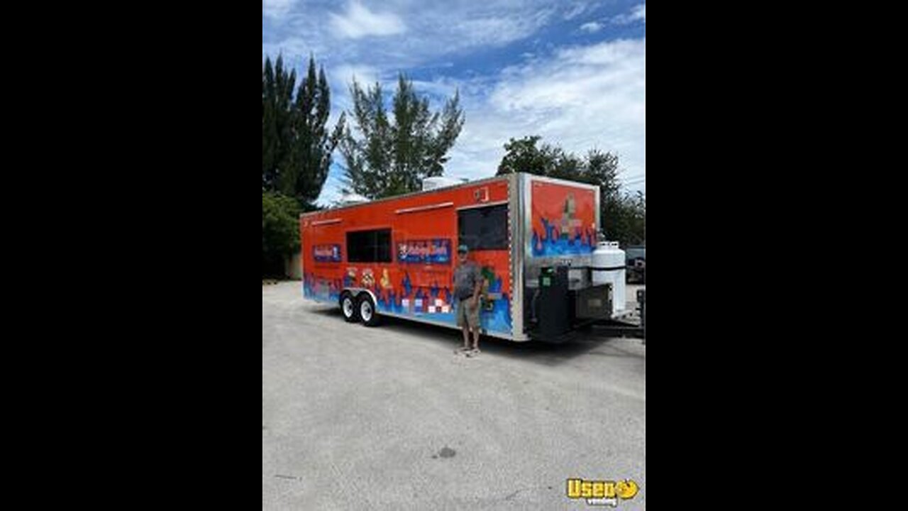 Like New - 2022 26' Kitchen Food Trailer | Food Concession Trailer for Sale in New York!