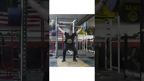 127 kg / 280 lb - Snatch